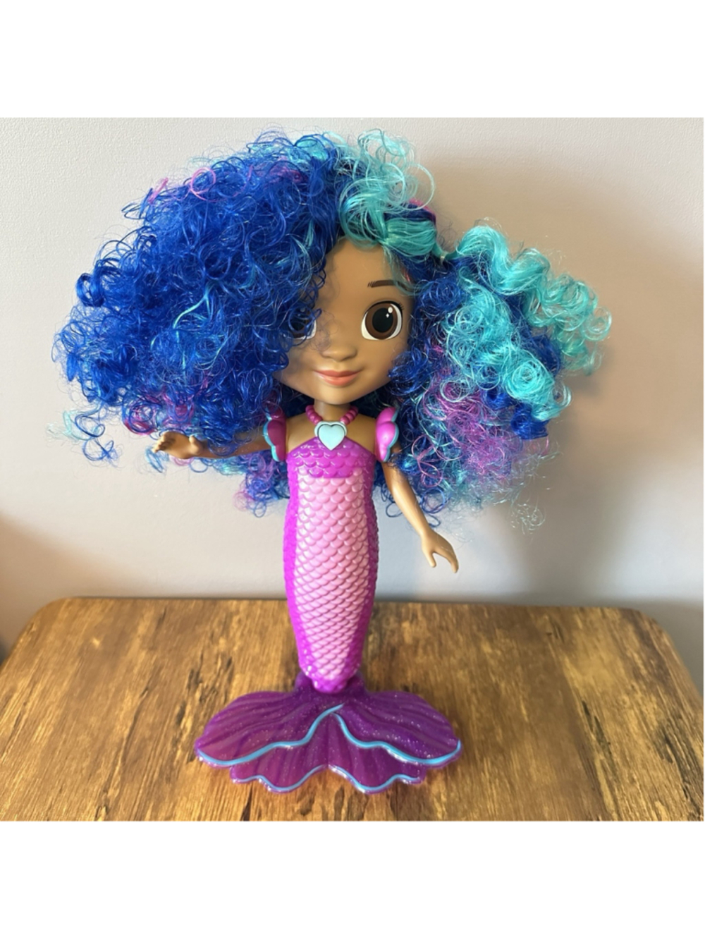 Gabby’s Dollhouse Mermaid Gabby Interactive Doll Lights Sounds Working